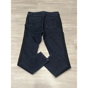 Women's Lauren Ralph Lauren Striped Cotton Denim Skinny Jeans 12